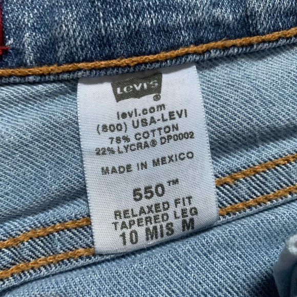 Levi’s 550 Mom style Jeans misses 10 M - Picture 6 of 6